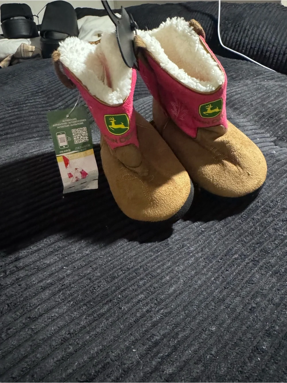 John Deere soft slipper